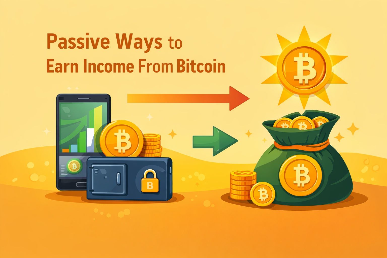 Earning passive income with Bitcoin
