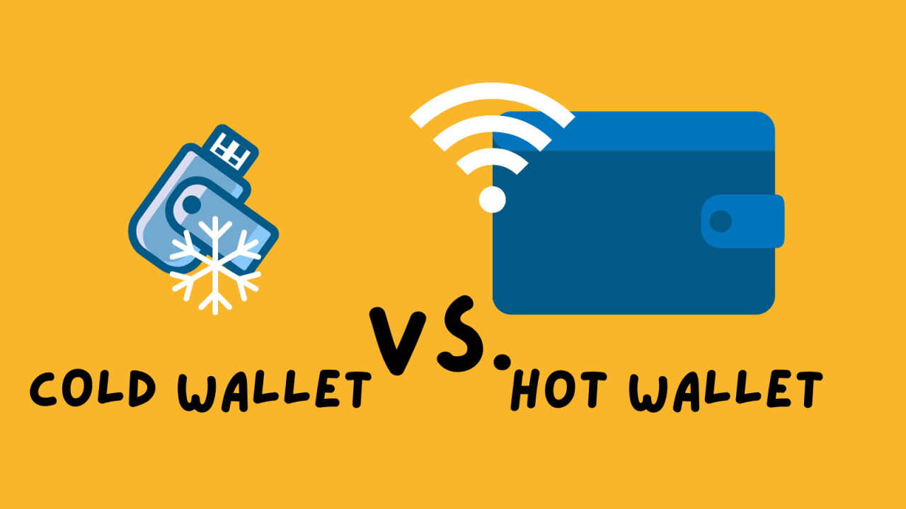 Hot wallet vs. cold wallet comparison