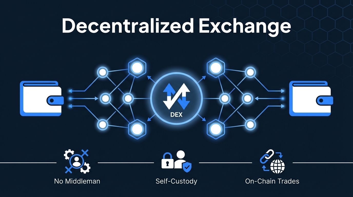 What is a decentralized exchange?