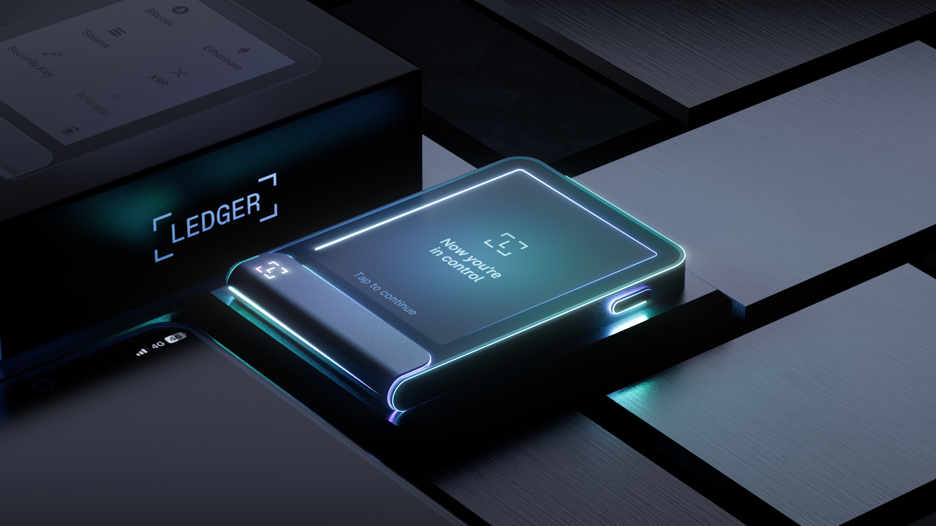 Ledger Security Key app and NFC authentication