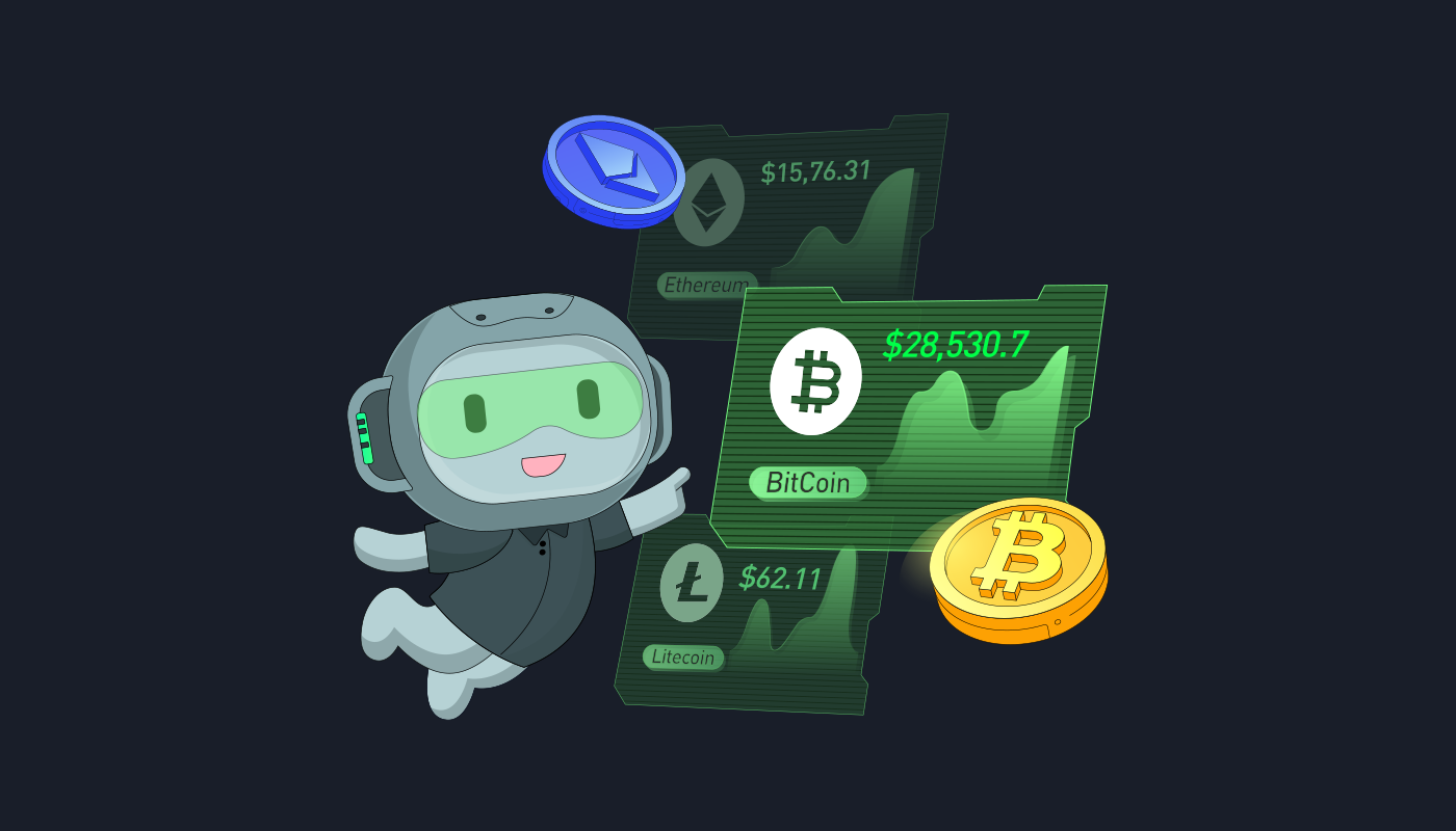 Supported cryptocurrencies and trading pairs