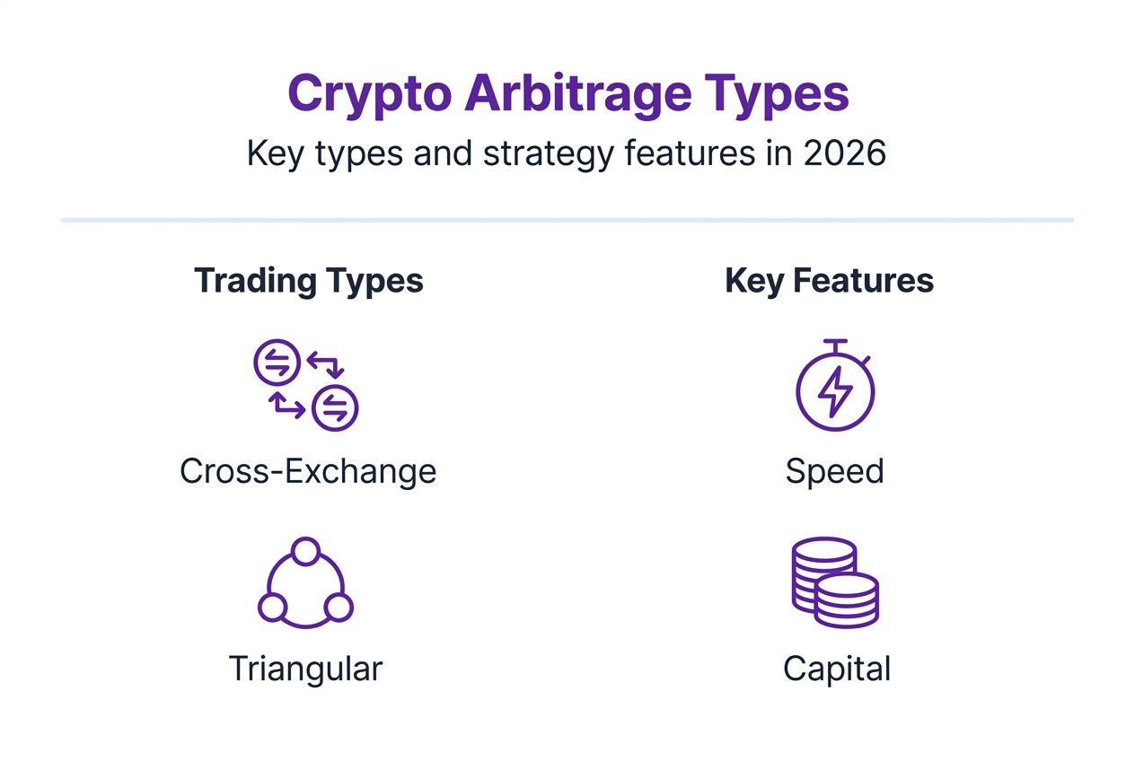 Types of crypto arbitrage