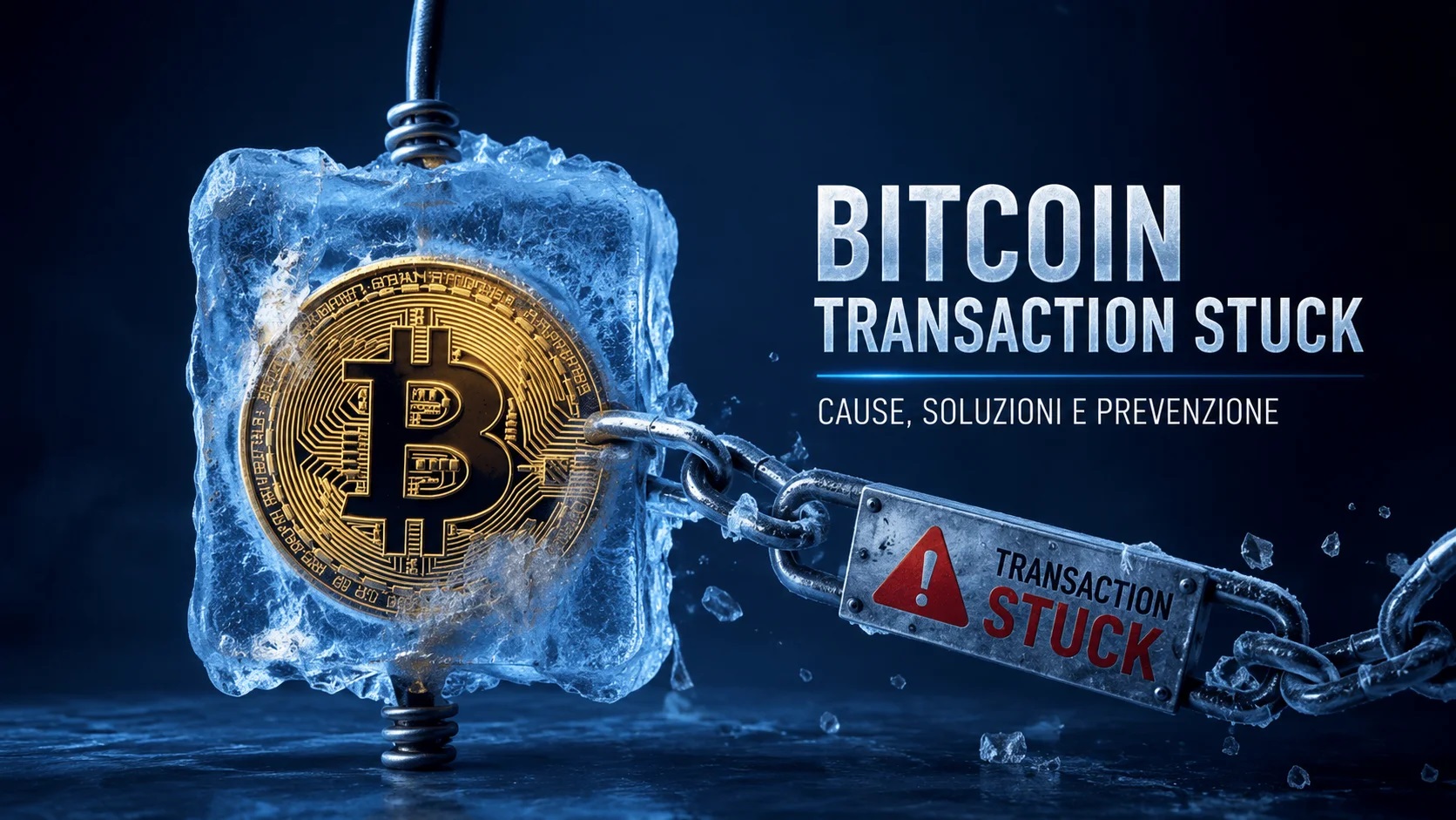 Why a Bitcoin transaction gets stuck and how to fix it