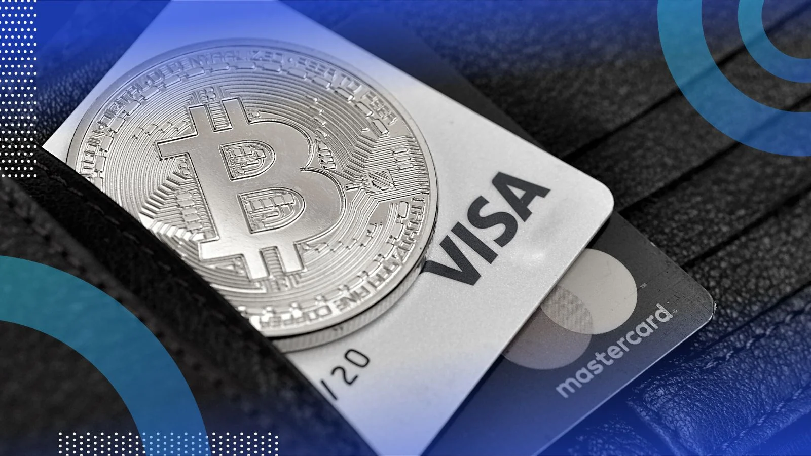 How does a crypto card work when you pay with it?