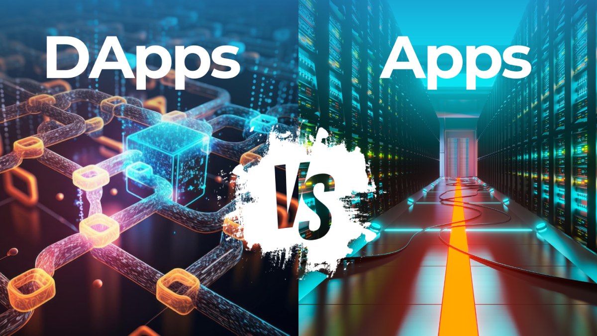 dApps vs. traditional apps